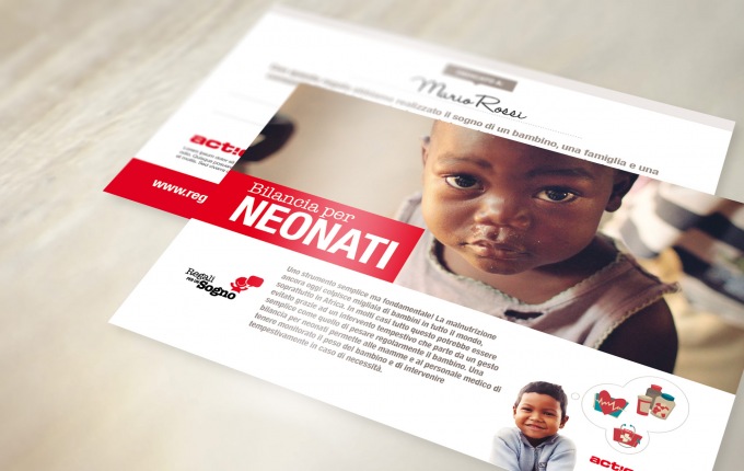 Cartolina Bilancia per neonati